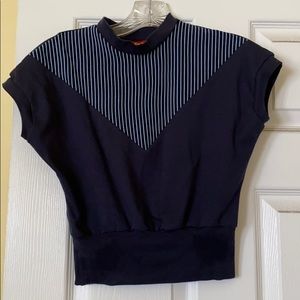 Freddie’s of Pinewood navy sweater top